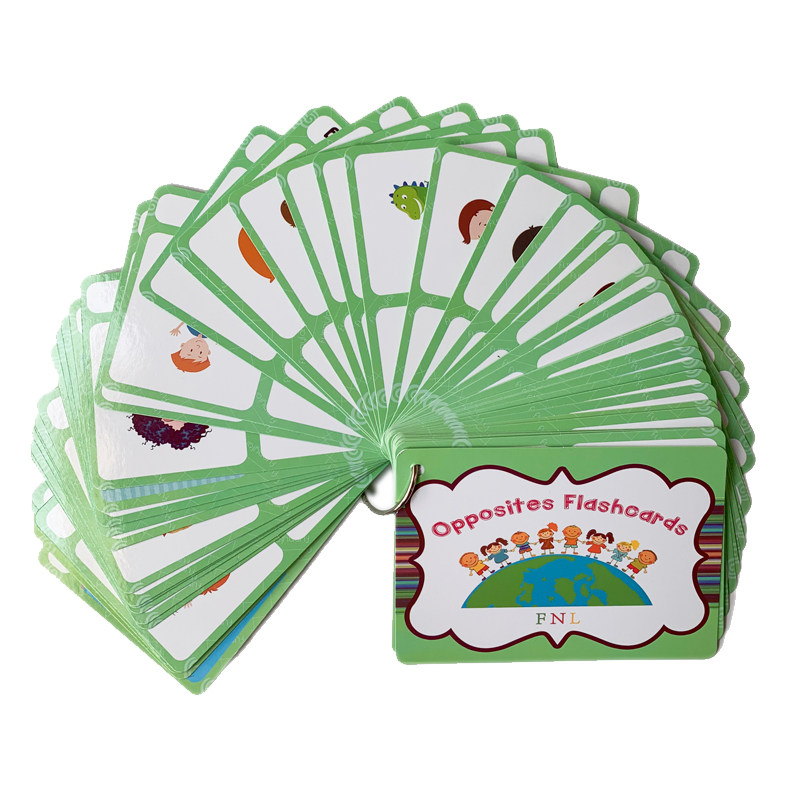 Kids Education Toy - 100 Kartu Flashcard Kata Bahasa Inggris