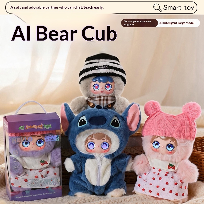 Kids Education Toy - Boneka Beruang AI yang Dapat Berbicara,