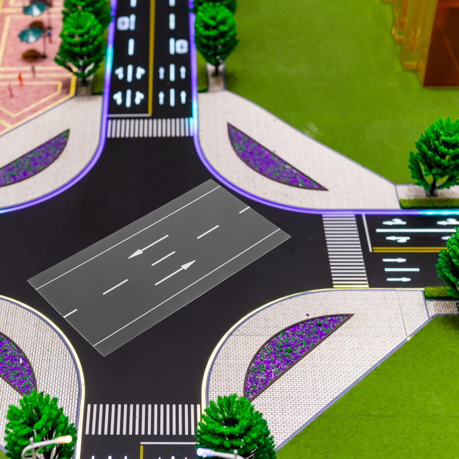 Kids Education Toy - Set Kreatif DIY Pemandangan Jalan Simulasi