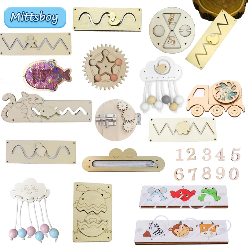 Kids Education Usa - DIY Papan Sibuk Mainan Pendidikan Montessori