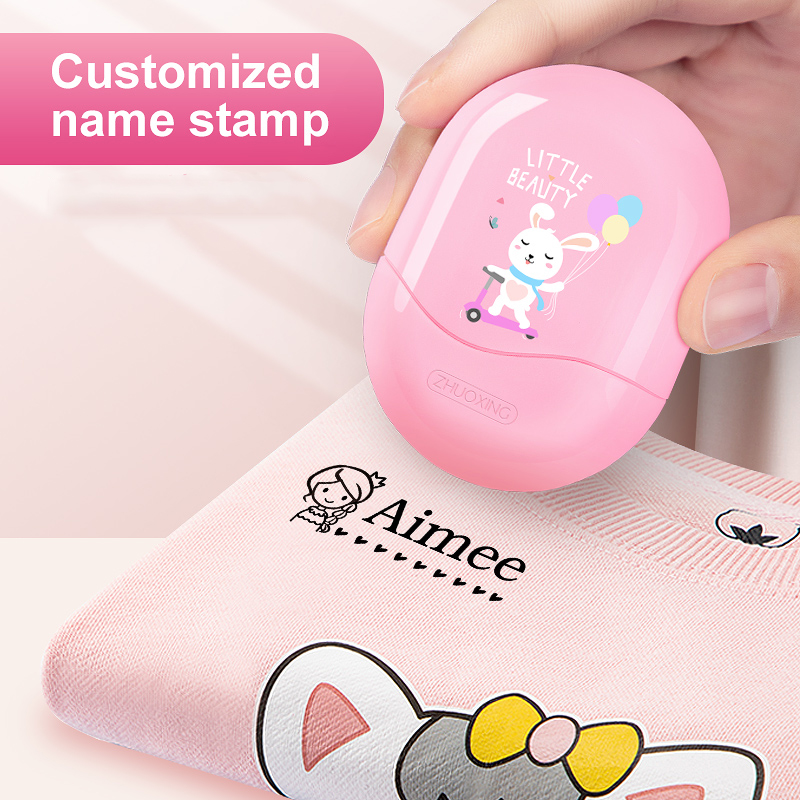Kids Education Name - Kit Pembuat Stempel Nama yang Dipersonalisasi
