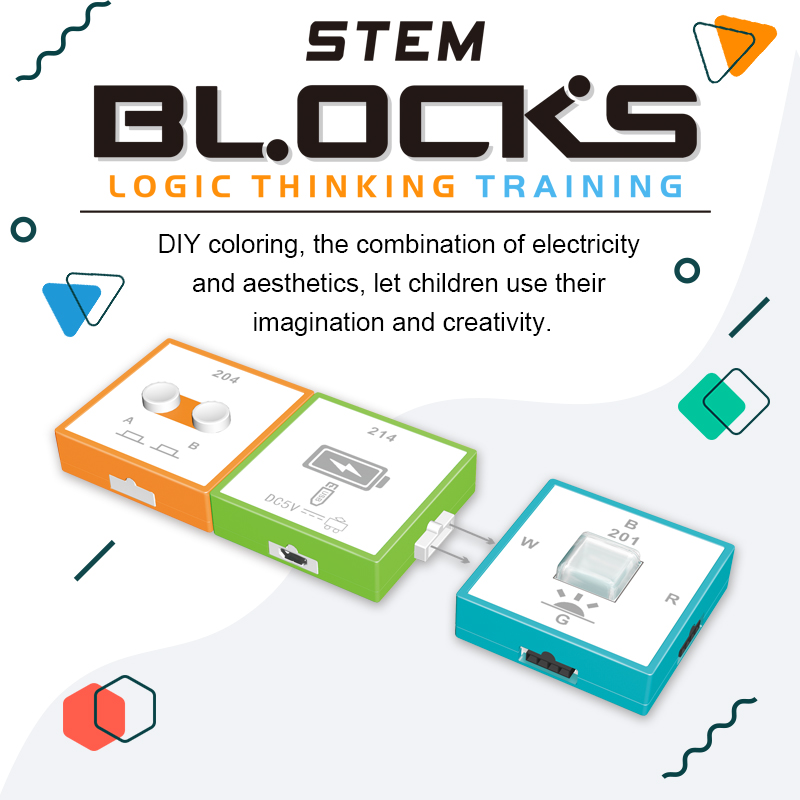 Kids Education Usa - Mainan Edukasi STEM Blok Bangunan Elektronik