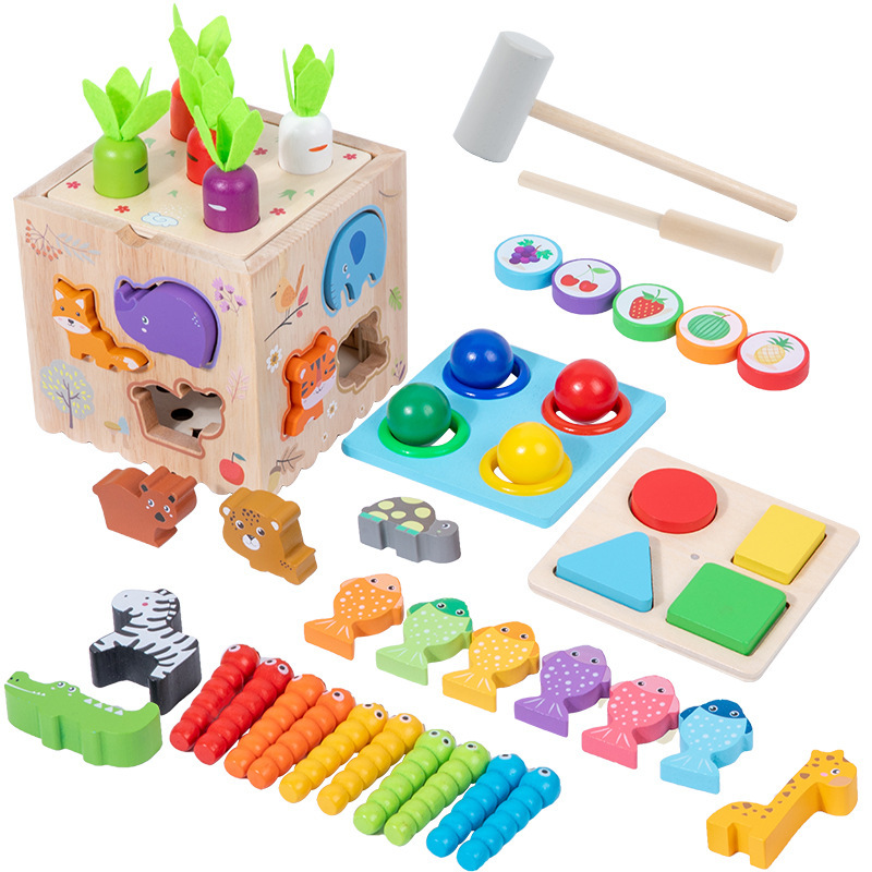 Kids Educational Game 3 - Mainan Montessori 8 In 1 Penyortir