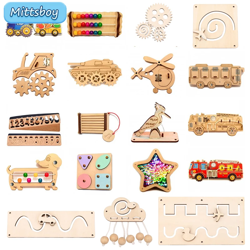 Kids Education Usa - DIY papan sibuk Montessori udara panas