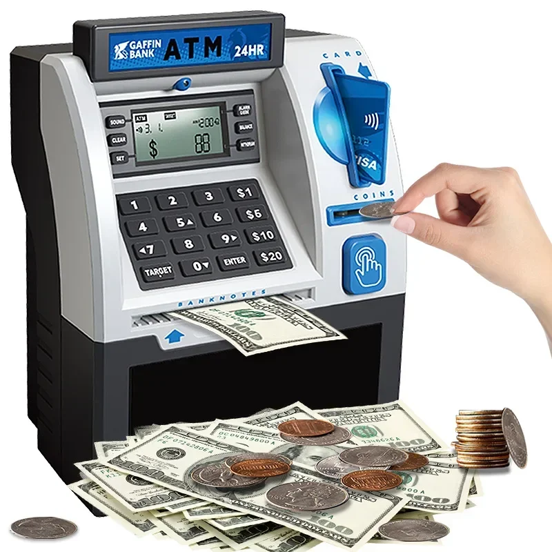 Kids Education Money - Mainan Mesin Peramal Deposit Otomatis ATM