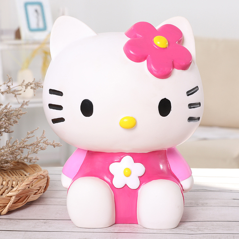 Kids Education Money - Celengan Hello Kitty 15cm untuk Anak,