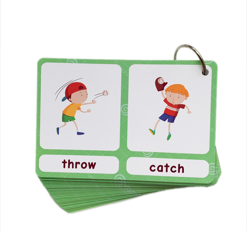 100 Kartu Flashcard Kata Bahas - Kids Education Toy ulasan dan harga