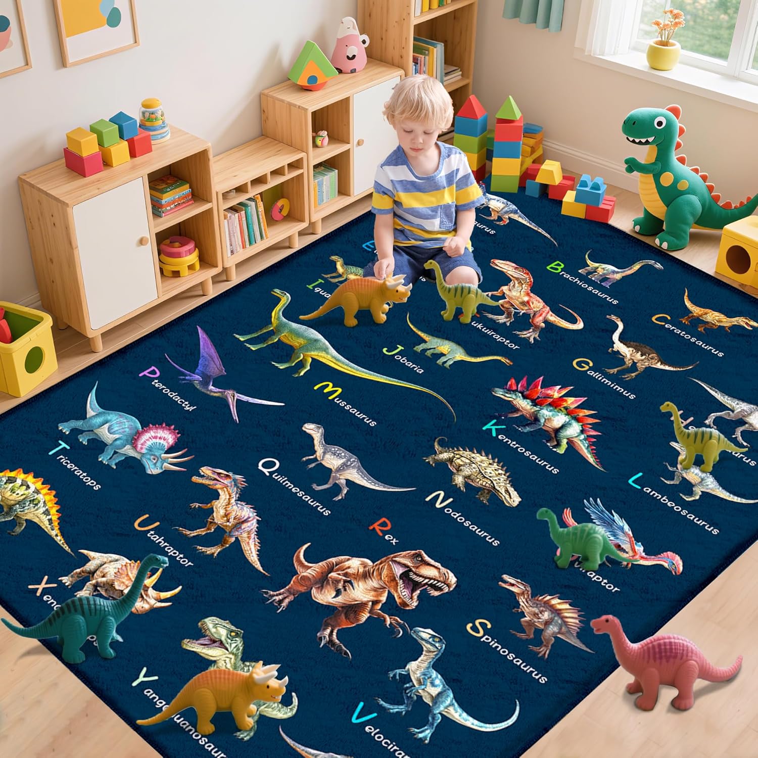 Karpet Edukatif Bertema Alfabe - Kids Education Name ulasan dan harga