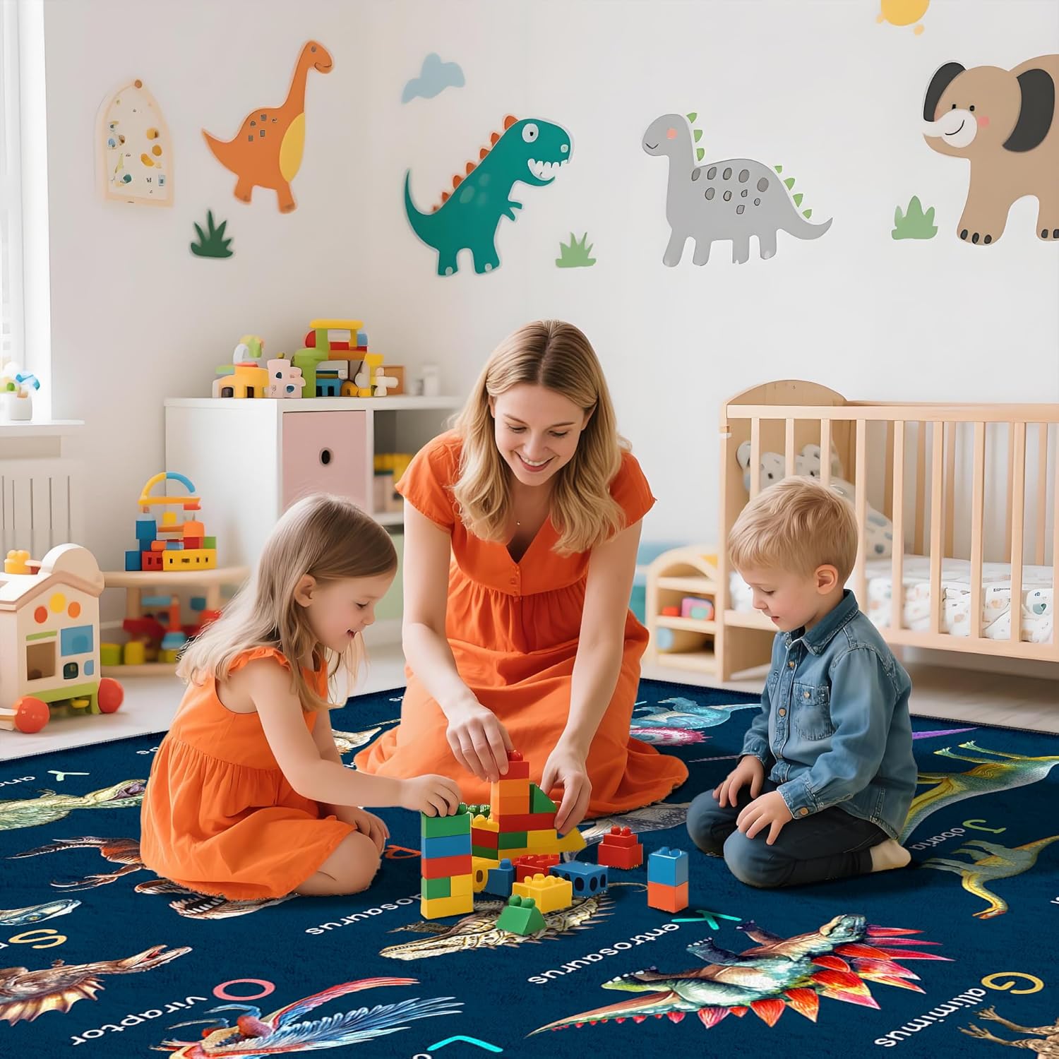 Karpet Edukatif Bertema Alfabe - Kids Education Name ulasan dan harga