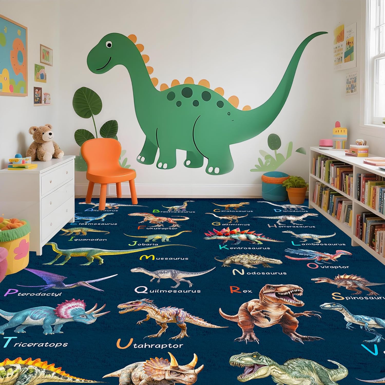 Karpet Edukatif Bertema Alfabe - Kids Education Name ulasan dan harga