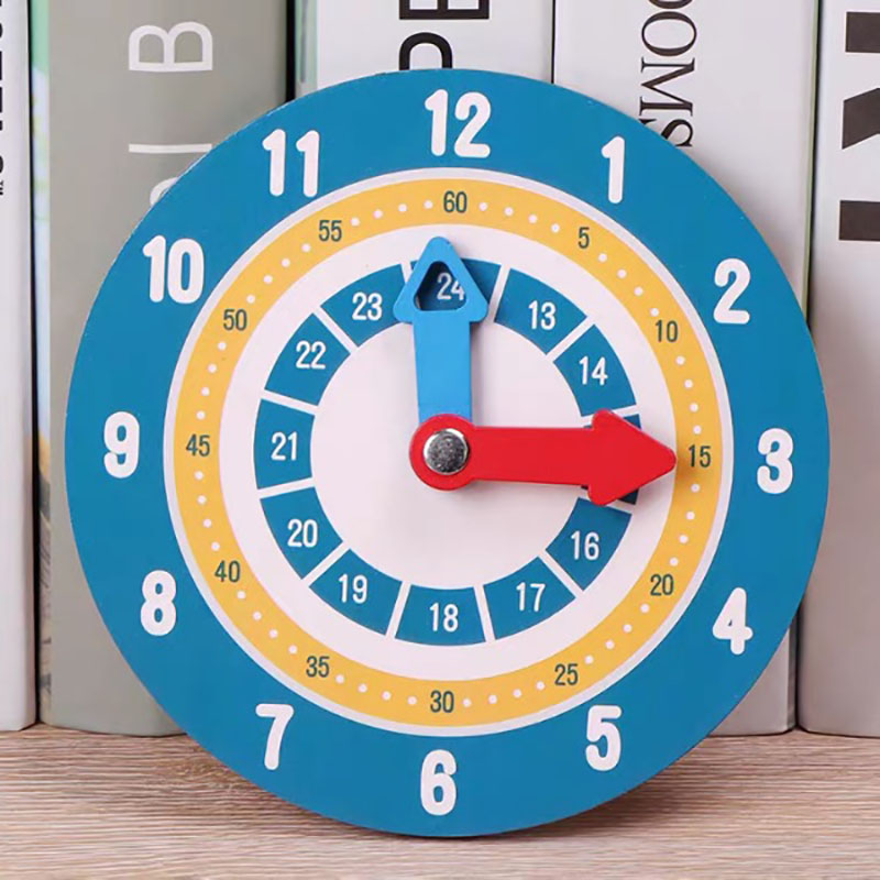 Montessori jam belajar, kalend - Kids Educational Watch ulasan dan harga