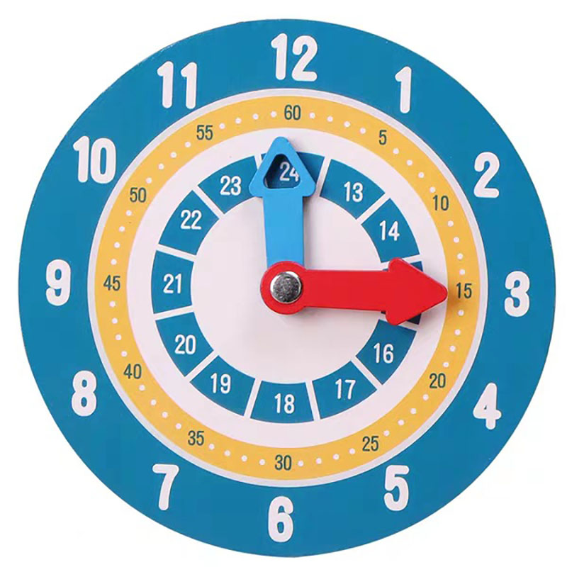 Montessori jam belajar, kalend - Kids Educational Watch ulasan dan harga