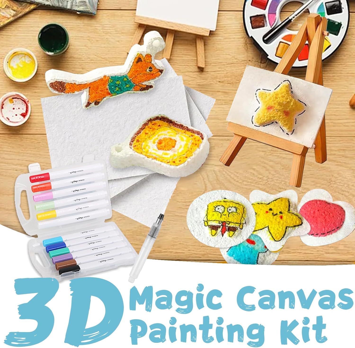 Set Kertas Lukisan Tekstur Bus - Kids Education Drawing ulasan dan harga