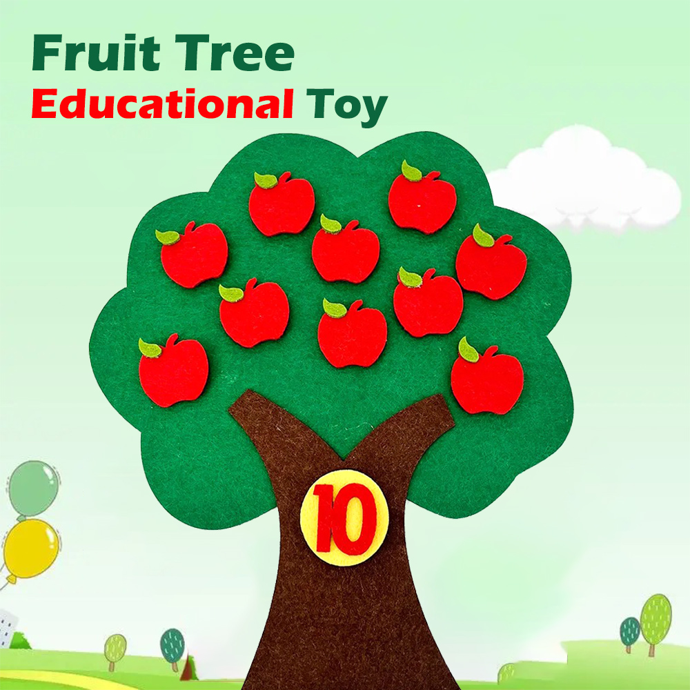 Mainan Menghitung Pohon Buah M - Kids Education Number ulasan dan harga