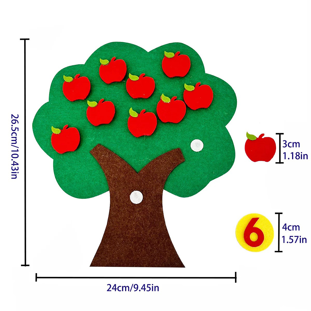 Mainan Menghitung Pohon Buah M - Kids Education Number ulasan dan harga