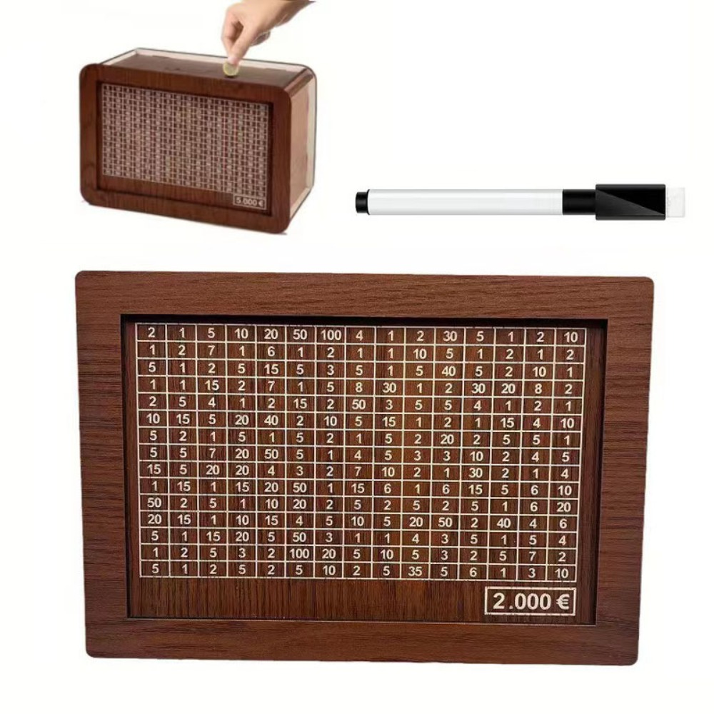 Kotak Uang Kayu 1000/2000/3000 - Kids Education Money ulasan dan harga