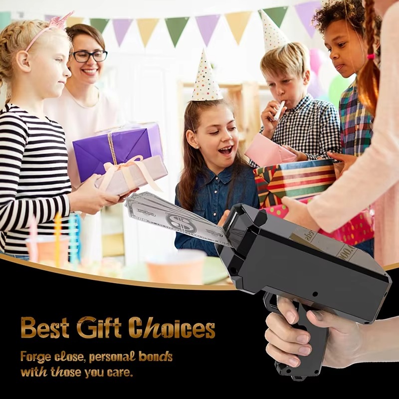 Mainan Pistol Uang Tembak Perm - Kids Education Money ulasan dan harga