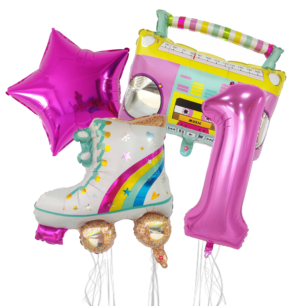 4 Buah Balon Angka 32 Inci Ben - Kids Education Number ulasan dan harga