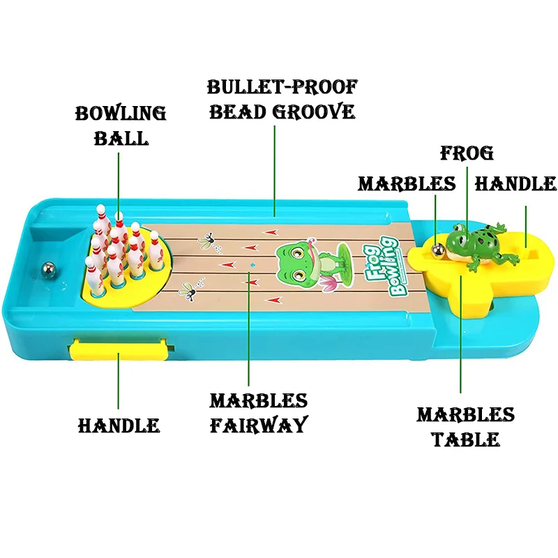 Mainan Bowling Katak untuk Ana - Kids Educational Game 3 ulasan dan harga
