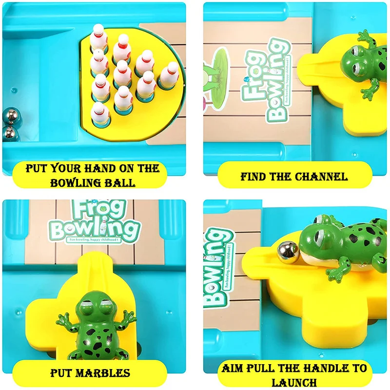 Mainan Bowling Katak untuk Ana - Kids Educational Game 3 ulasan dan harga
