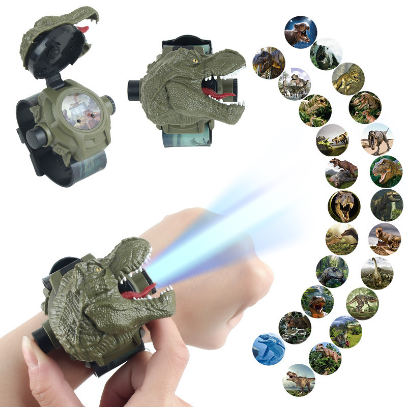 Jam Tangan Proyeksi Dinosaurus - Kids Educational Watch ulasan dan harga