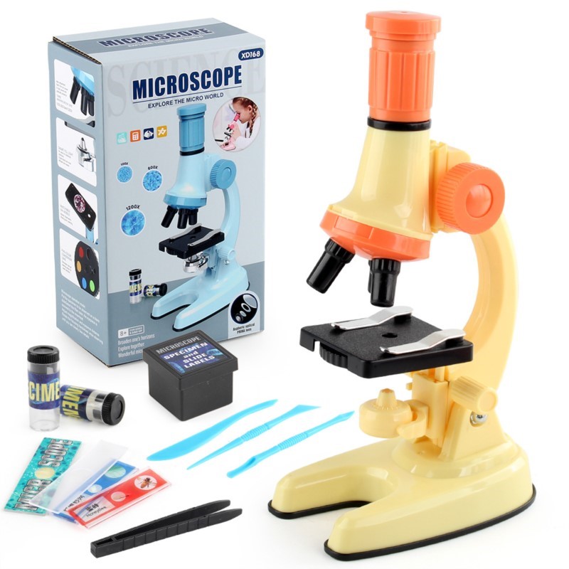 Mikroskop sains anak LED defin - Kids Definition Of Education ulasan dan harga