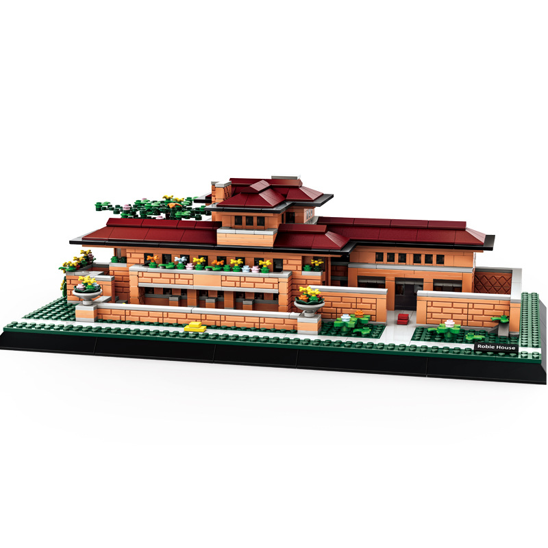 Set Mikro Blok Rumah Robie Dom - Kids Education Usa ulasan dan harga