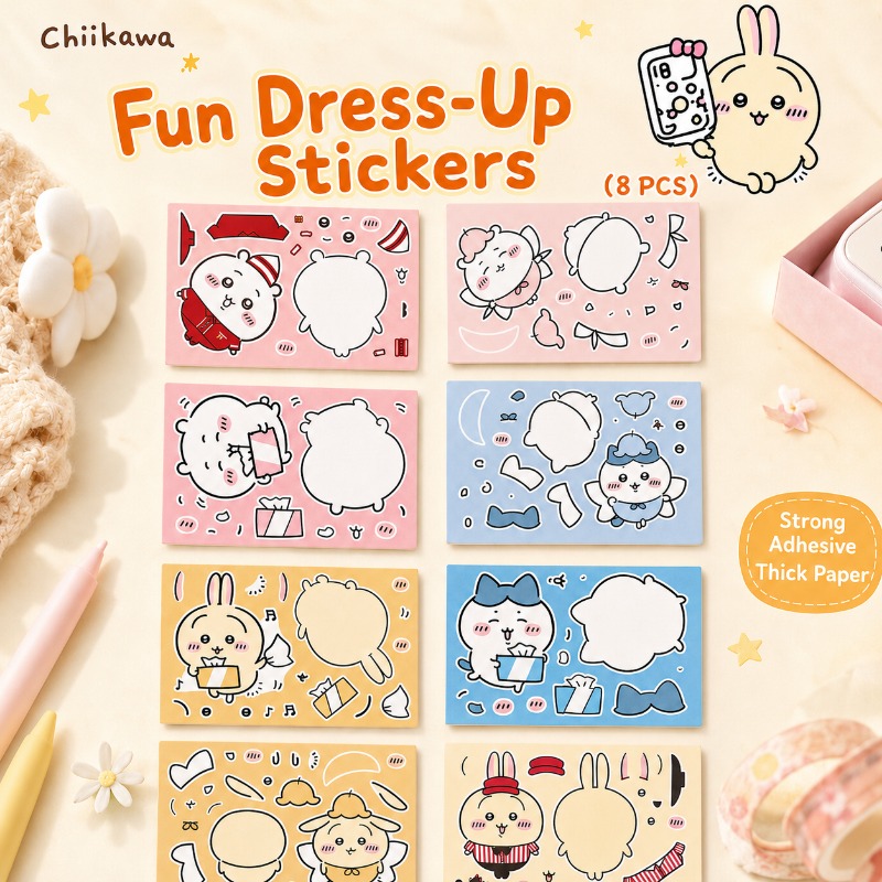 Stiker Puzzle Edukasi Chiikawa - Kids Education Learn Tv ulasan dan harga