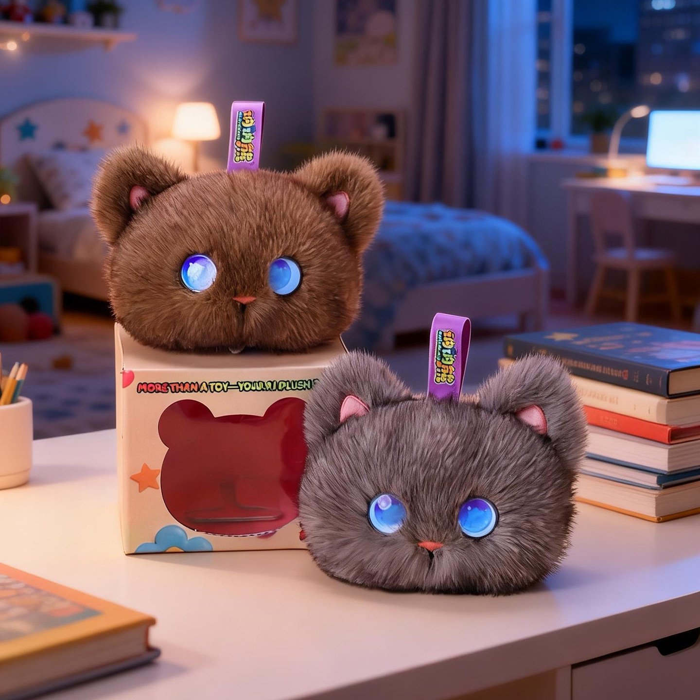 Mainan Kucing Boneka AI Tobot, - Kids Education Toy ulasan dan harga