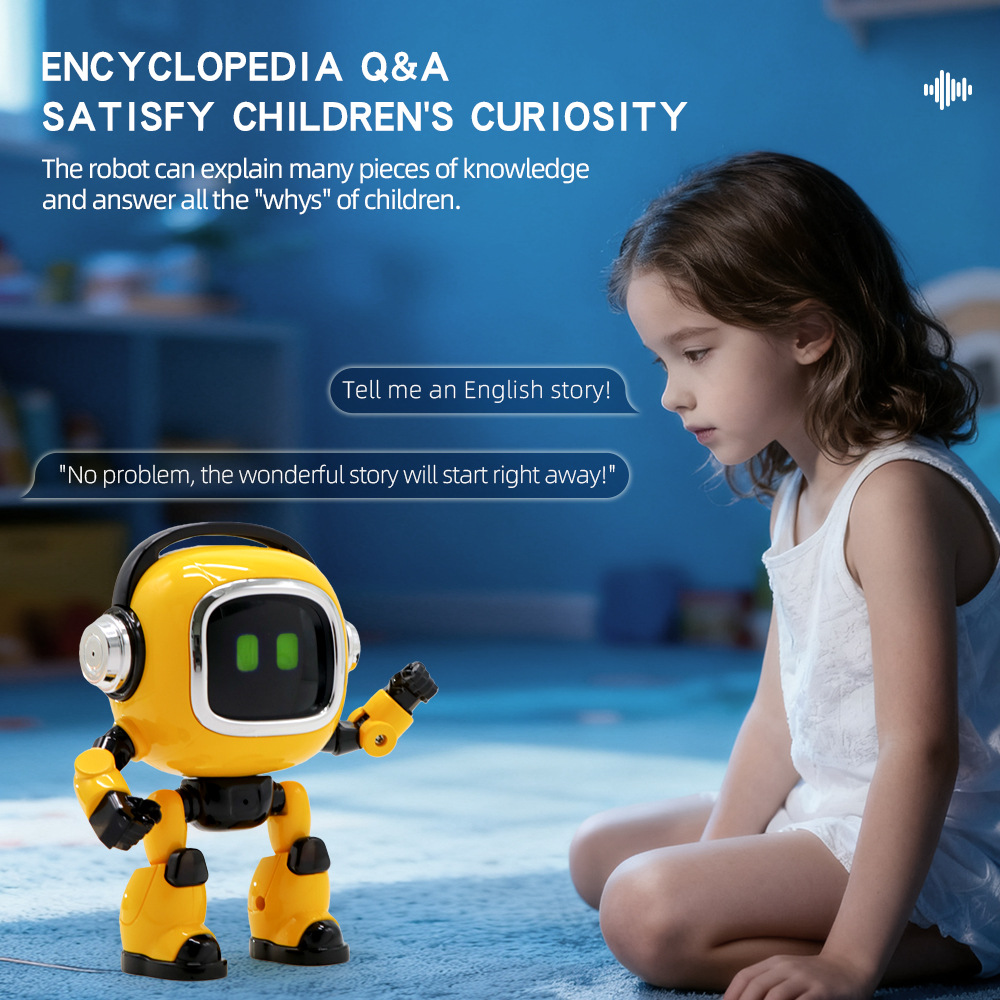 Robot RC Suara AI DeepSeek, Ko - Kids Education Toy ulasan dan harga