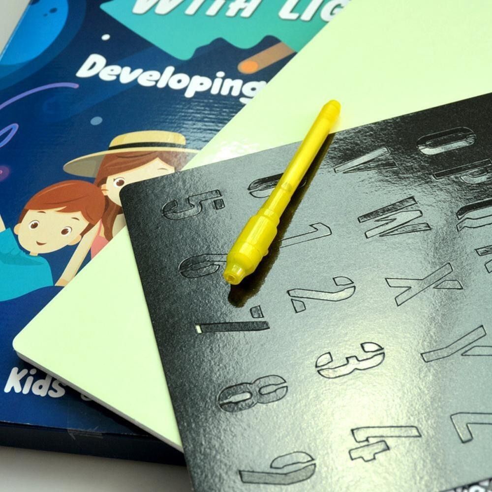 Papan KT Papan Tulis Bercahaya - Kids Education Drawing ulasan dan harga