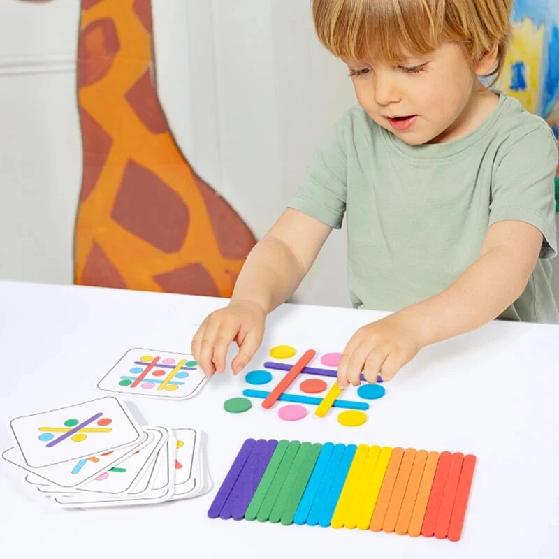 Mainan anak, tongkat pelangi,  - Kids Educational Game 3 ulasan dan harga