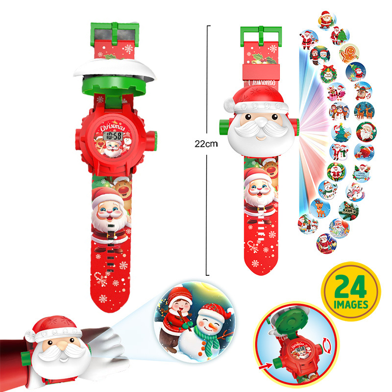 Jam Proyeksi Natal Mainan Eduk - Kids Educational Watch ulasan dan harga