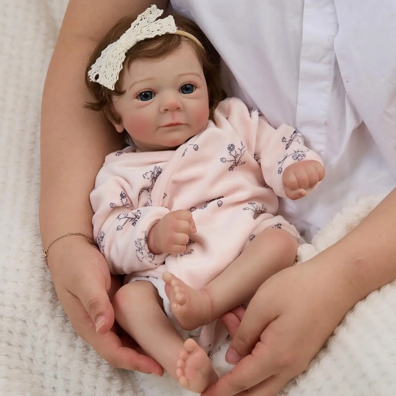 Boneka bayi perempuan realisti - Kids Education Name ulasan dan harga