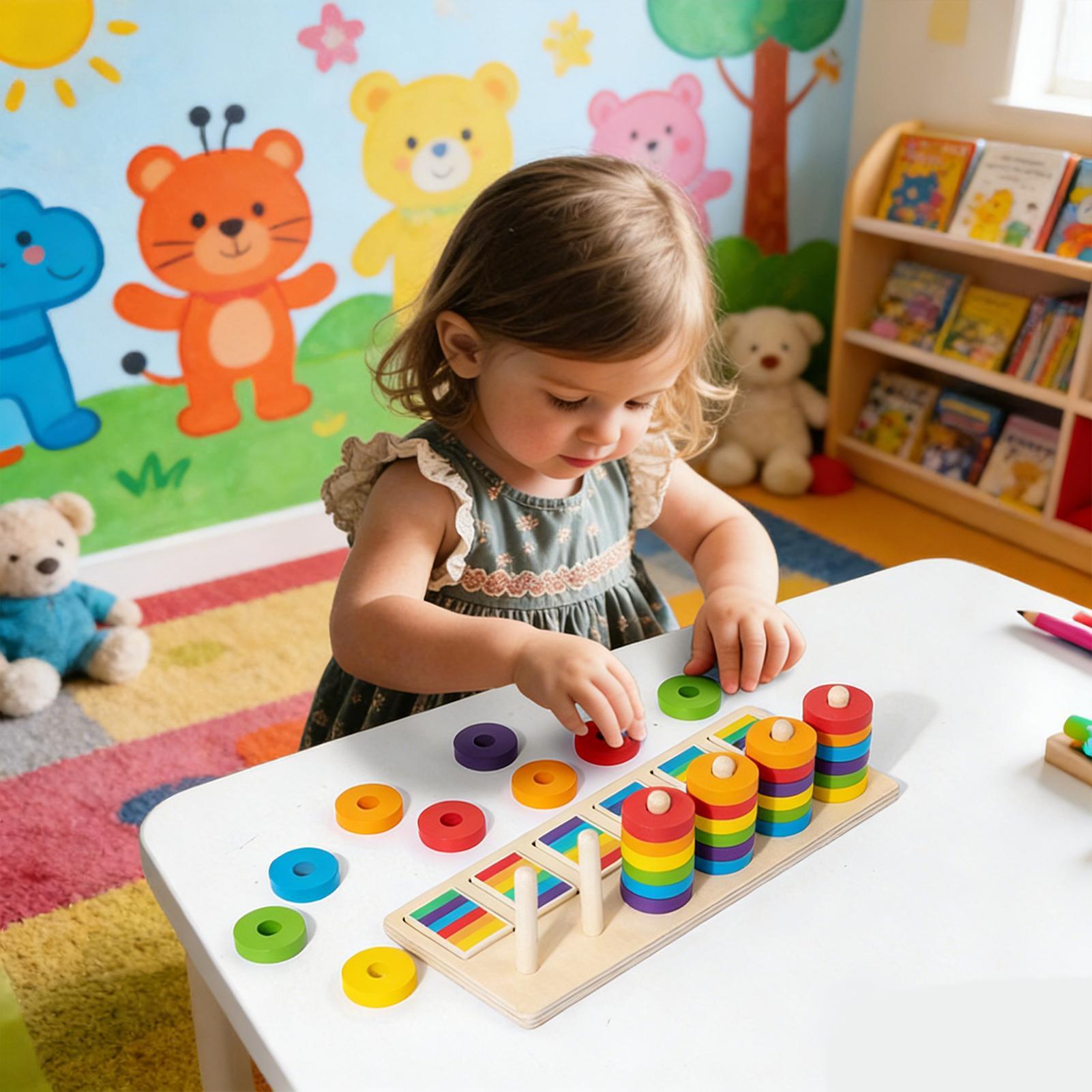 Mainan Susun Kayu Blok Pembela - Kids Educational Game 3 ulasan dan harga
