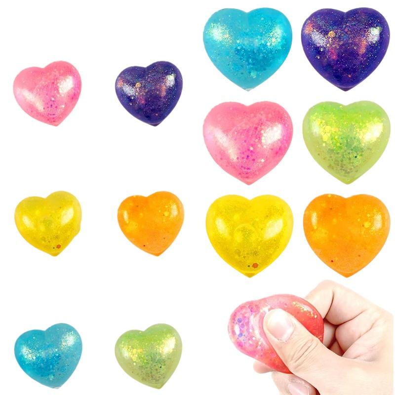 Bola Stres Tepung Glitter Warn - Kids Education Toy ulasan dan harga