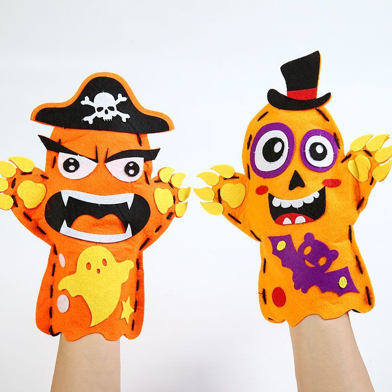 2 buah boneka tangan Halloween - Kids Education Usa ulasan dan harga