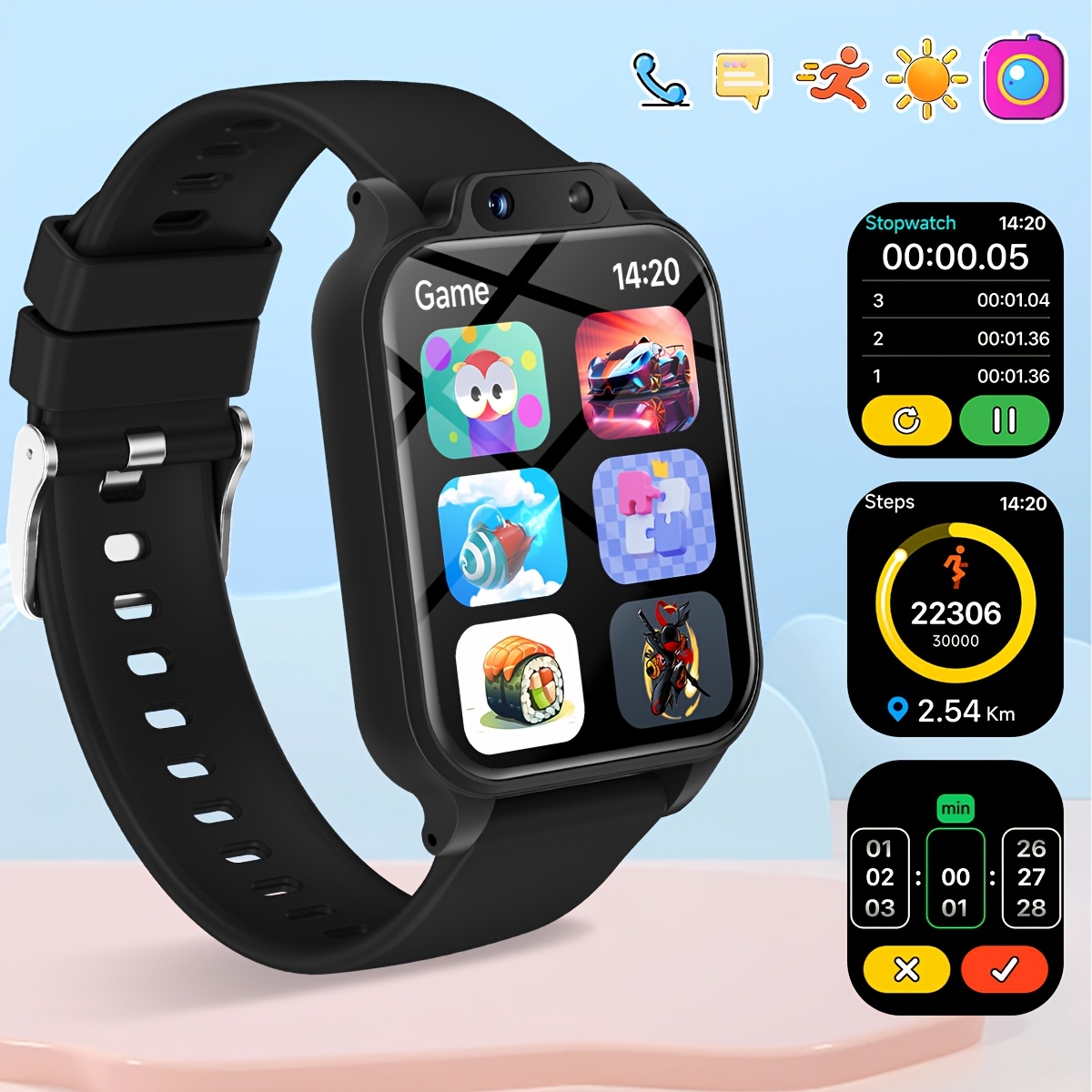 Jam Tangan Pintar Anak dengan  - Kids Educational Watch ulasan dan harga