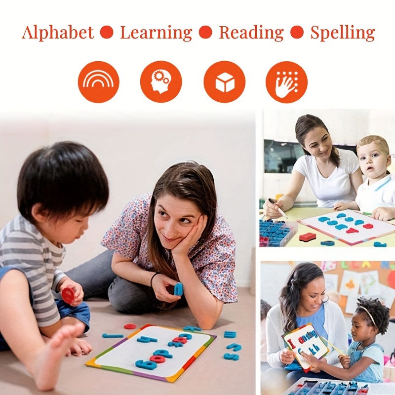 Stiker magnetik huruf Inggris  - Kids Education Number ulasan dan harga