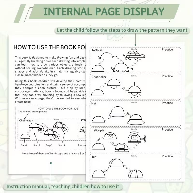 Buku Menggambar untuk Anak-Ana - Kids Education Drawing ulasan dan harga