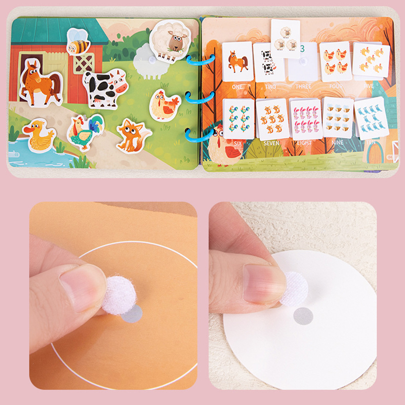 Montessori My First Busy Paste - Kids Education Number ulasan dan harga