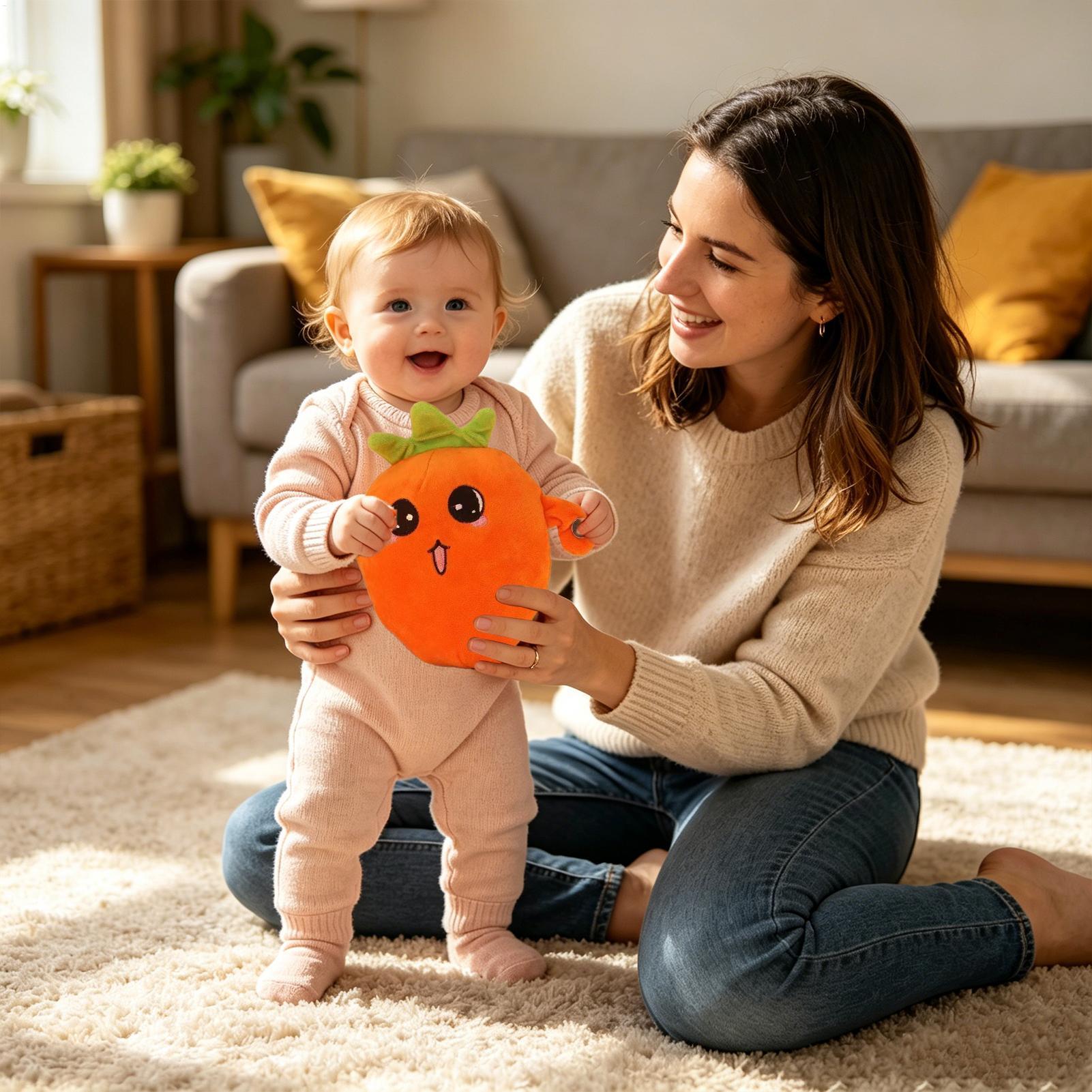 Boneka Wortel Plushie Edukatif - Kids Education Learn Tv ulasan dan harga