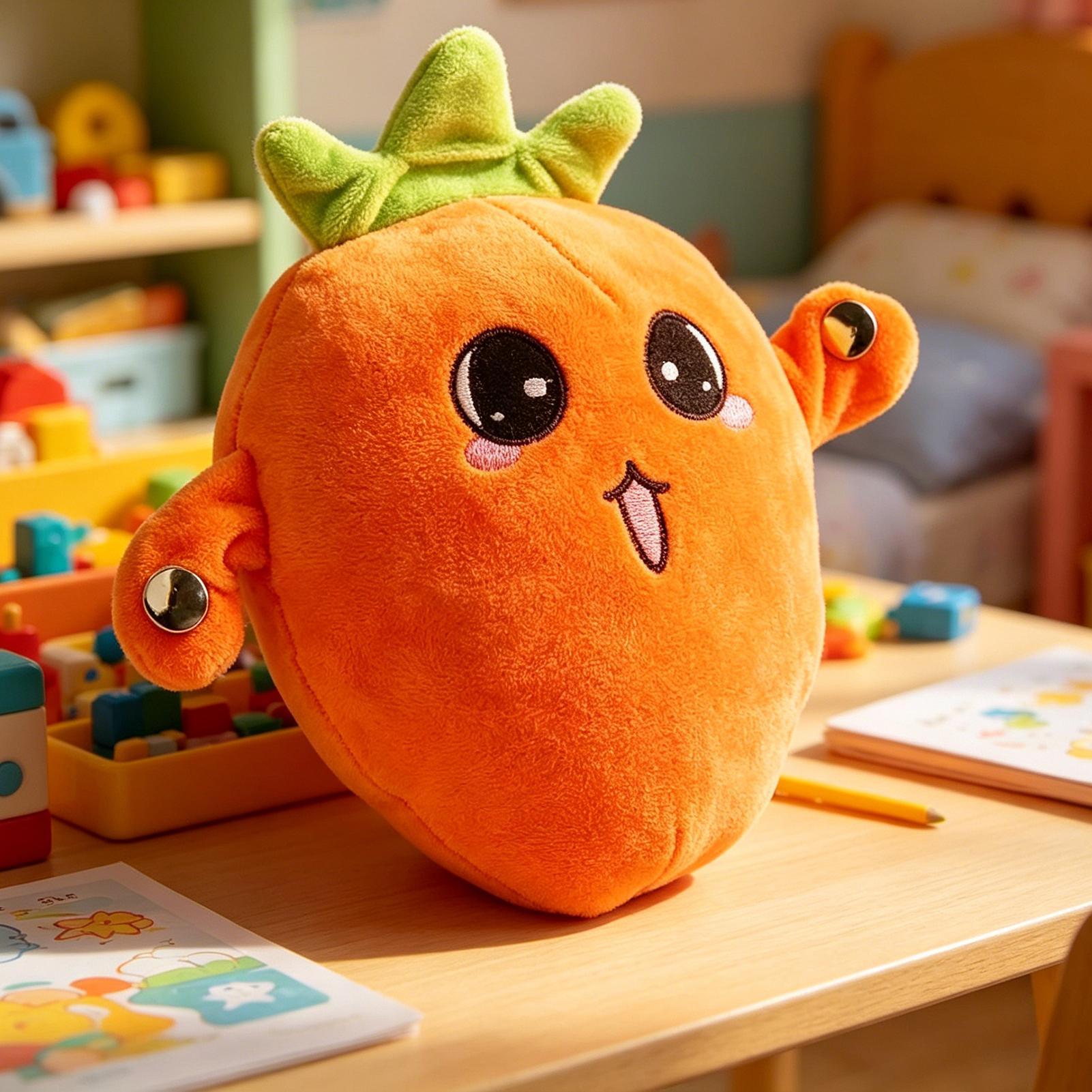 Boneka Wortel Plushie Edukatif - Kids Education Learn Tv ulasan dan harga