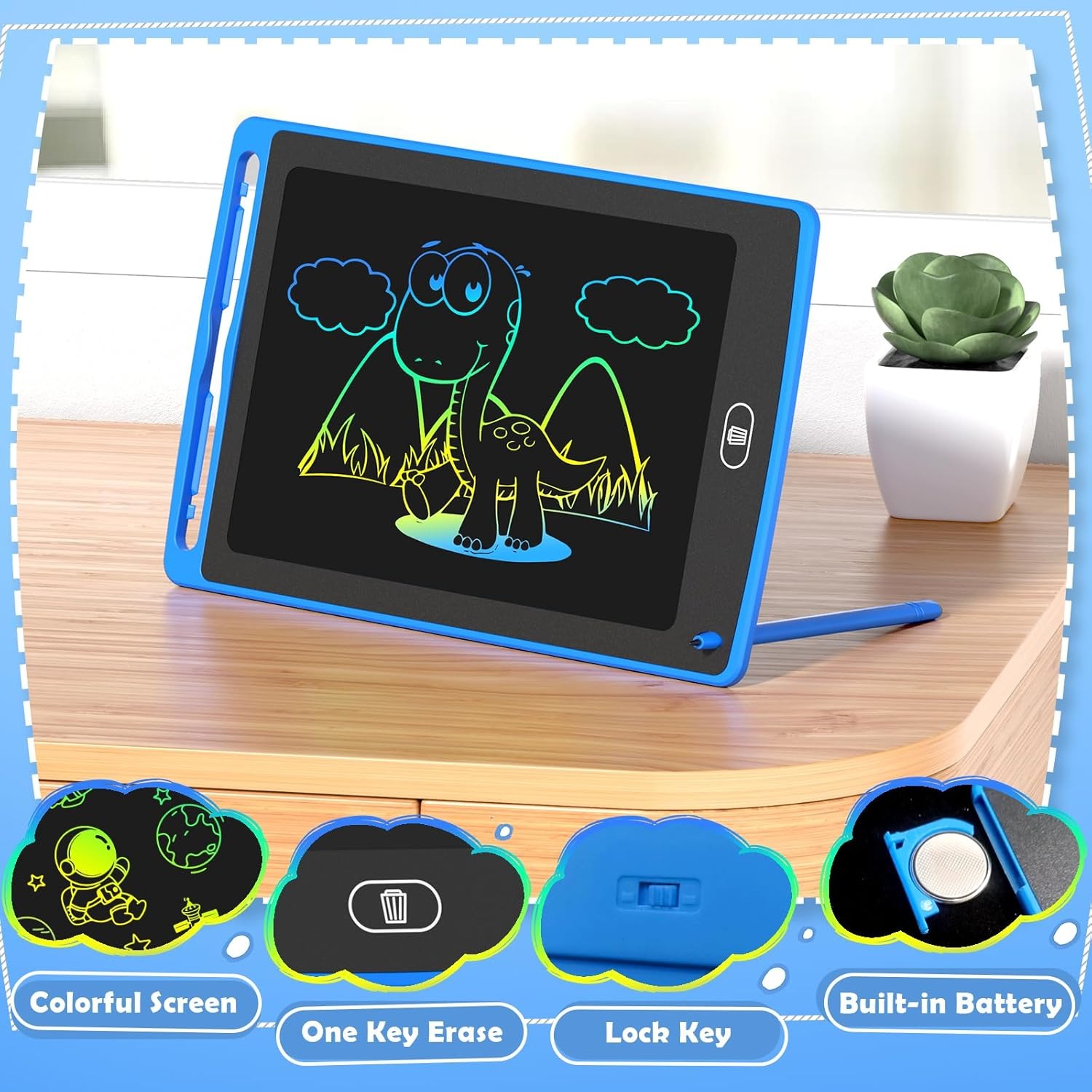Paket Tablet Tulis LCD untuk A - Kids Education Drawing ulasan dan harga