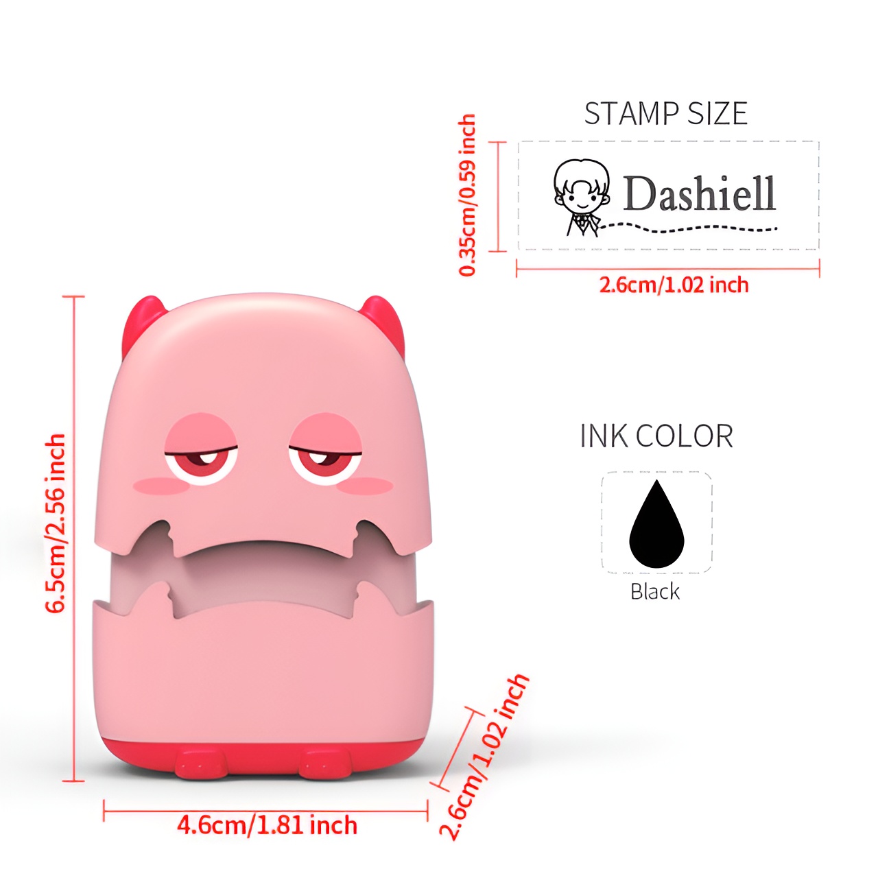 Stempel Nama Kustom Anak - Seg - Kids Education Name ulasan dan harga