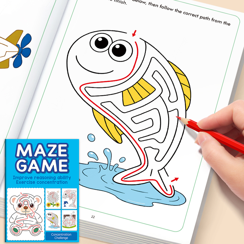 Buku Gambar Labirin Seru untuk - Kids Definition Of Education ulasan dan harga