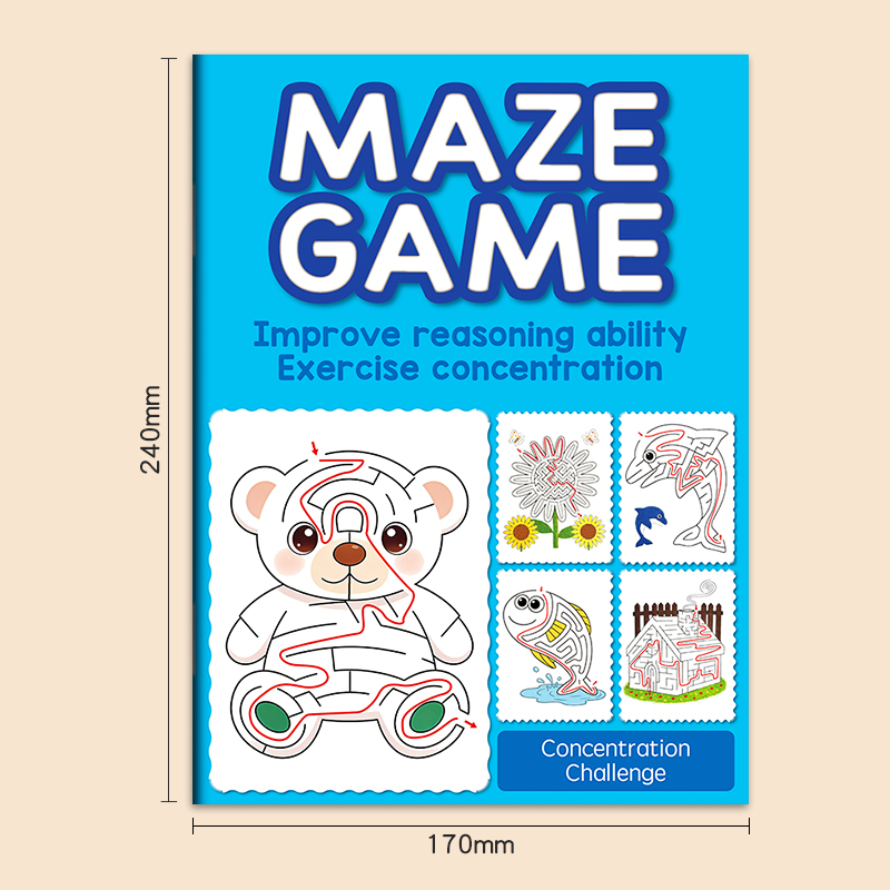 Buku Gambar Labirin Seru untuk - Kids Definition Of Education ulasan dan harga