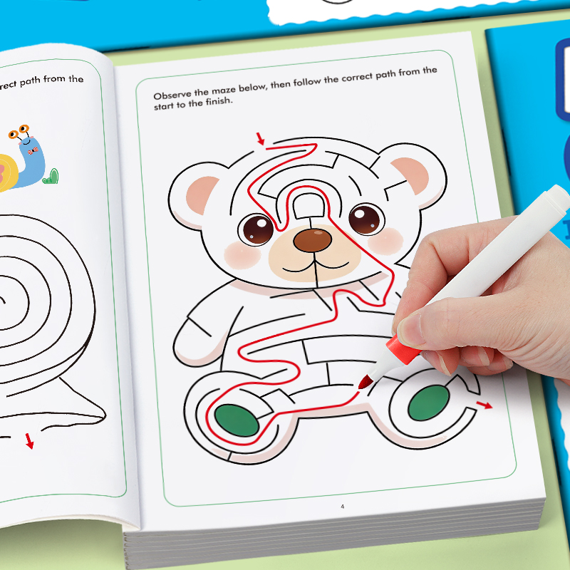 Buku Gambar Labirin Seru untuk - Kids Definition Of Education ulasan dan harga