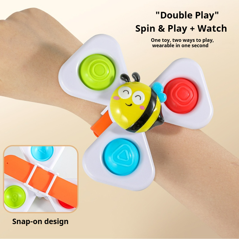 3 Buah/Set Mainan Pemintal Hew - Kids Educational Watch ulasan dan harga