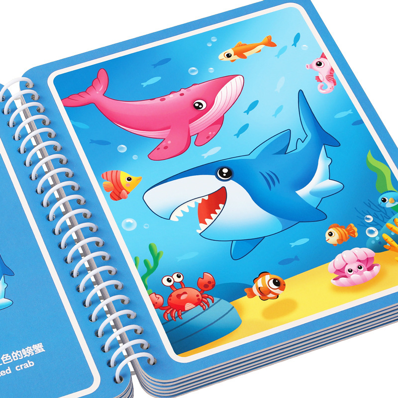 Buku Gambar Ajaib dengan Air u - Kids Education Drawing ulasan dan harga